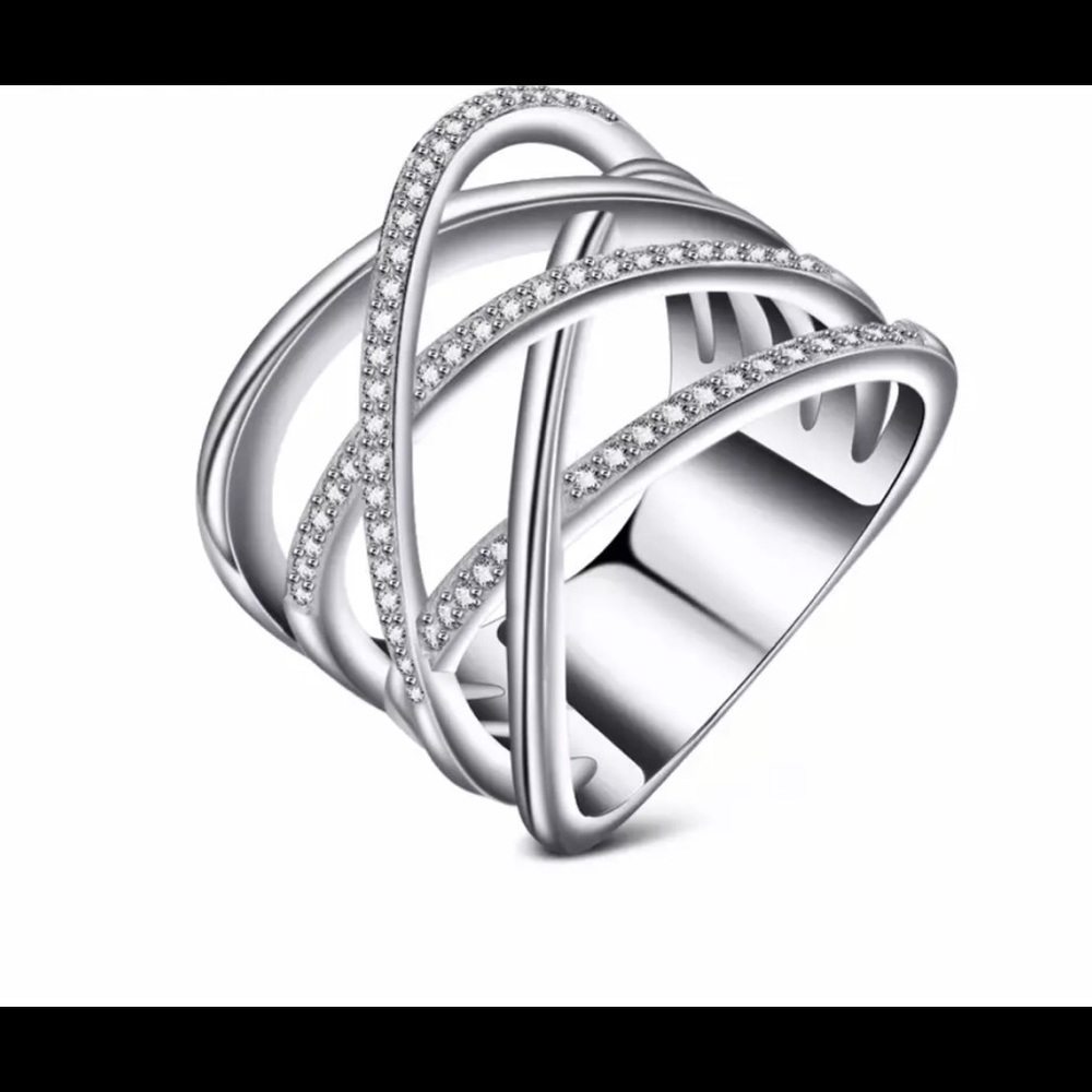 Sale! Silver Cocktail Ring